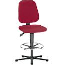 Silla giratoria 9651 ESD, rojo