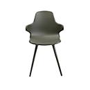 Silla Shell T2020 con AL, gris/gris