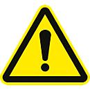 Sinal "Aviso de local perigoso"