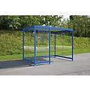 Sistema de cobertura WSM Köln Köln K3 c/ b, W 3180 x D 2165 x H 2510 mm, em kit ou pronto a montar, várias cores