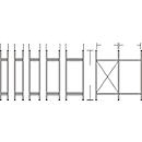 Sistema de estanterías R 3000, marco, Al 2278 x P 300 mm