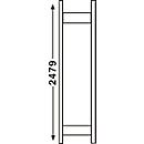 Sistema de estantes R 3000, estrutura, A 2490 mm
