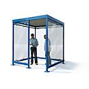 Sistema de telhado WSM Köln K2 c/ b, W 2165 x D 2165 x D 2165 x H 2510 mm, como kit ou pronto a montar, várias cores