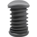Sitness 4D kruk - ergonomisch - in hoogte verstelbaar - B 375 x D 360 x H 530-640 mm - stoffen bekleding - grijs