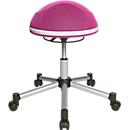 Sitness Half Ball Stool, fuchsia