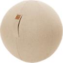 Sitzball FELT, Filzimitat 100% Polyester, waschbar, reißfest, Trageschlaufe, beige
