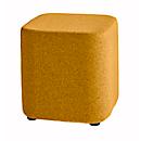 Sitzhocker TAPA Square O Type, Schurwolle, B 450 x T 450 x H 470 mm, orange