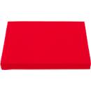 Sitzkissen für Deckel Serie Economy - Schaumstof - 400 x 300 mm - Rot - uns Marke Schäfer Shop Pure