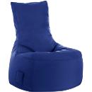 Sitzsack swing scuba®, 100% Polyester, abwaschbar, B 650 x T 900 x H 950 mm, dunkelblau