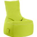 Sitzsack swing scuba®, 100% Polyester, abwaschbar, B 650 x T 900 x H 950 mm, grün
