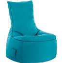 Sitzsack swing scuba®, 100% Polyester, abwaschbar, B 650 x T 900 x H 950 mm, petrol