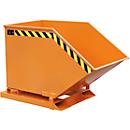 SKK 600 swarf tipper box, orange