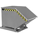 SKK 600 swarf tipping chip box, grey