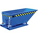 SKN 250 swarf tipping box, blue