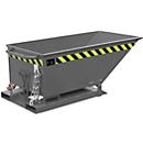 SKN 250 swarf tipping chip box, grey