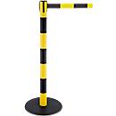 Slagboom RS-Guidesystems GLAG 28, bandverlenging 2300 mm, geel-zwart/ geel-zwart