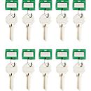 Sleutelhanger, 10 stuks, groen