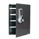 Sleutelkast, elektronisch slot, 46 haken, antraciet