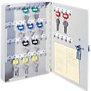 Sleutelkast, elektronisch slot, 46 haken, lichtgrijs