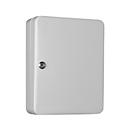 Sleutelkast SK 49, voor wandmontage, 49 haken, deurscharnier rechts, Cilinderslot met 2 sleutels, incl. verankeringsmateriaal, B 240 x D 80 x H 300 mm, plaatstaal, lichtgrijs RAL 7035