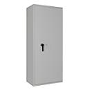 Sleutelkluis STC 3-448 Combi, klasse I volgens EN 1143-1, 448 haken, 18 ordners, 2 + 4 legborden, dubbelbaard slot, lichtgrijs RAL 7035