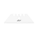 SLICE Trapezklinge, abgerundet, universelle Ersatzklinge, Keramik, weiß, 2 Stück