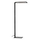 SLV Werklamp LED vloerlamp, touchdimmer, 7600 lumen, 79 W, 200-240 V, PIR sensor, vaste LED's, L 692 x B 310 x H 1950 mm, zwart