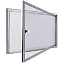 Softline platte wandvitrines