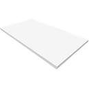 Sokkel SOLUS PLAY, voor vleugeldeuren/kasten SOLUS PLAY, B 800 x D 400 x H 35 mm, wit