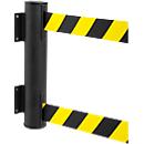 Soporte para pared RS-Guidesystems GLWD 25, negro/amarillo