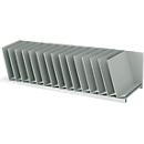 Sorting station, DIN A4, polystyrene, for cabinets, 14 compartments, W 802 x D 310 x H 206 mm