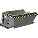 Spaanbak Bauer SMGU 230, olie- & waterdicht gelast, 230 l, grijs