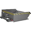 Spaanbak Bauer SMGU 460, olie- en waterdicht gelast, 460l, grijs