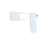 Spacer wire with label holder, left end, L 350 mm