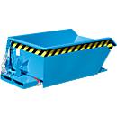 Späne-Behälter Bauer SMGU 230, öl- & wasserdicht verschweißt, 230 l, blau