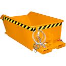 Späne-Behälter Bauer SMGU 270, öl- & wasserdicht verschweißt, 270l, orange