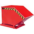 Späne-Kippmulde SKK 400, rot