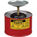 Sparanfeuchter asecos, aus Stahlblech PREMIUM Line, rot, ø 185 x H 187 mm, 2 l
