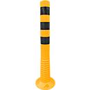 Sperrpfosten Flexipfosten, selbstaufrichtend, H 750 mm, orange-schwarz
