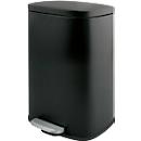 SPIRELLA Treteimer AKIRA, 30 Liter, Tretmechanismus, L 343 x B 235 x H 629 mm, schwarz