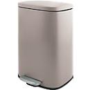 SPIRELLA Treteimer AKIRA, 30 Liter, Tretmechanismus, L 343 x B 235 x H 629 mm, taupe
