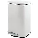 SPIRELLA Treteimer AKIRA, 30 Liter, Tretmechanismus, L 343 x B 235 x H 629 mm, weiss