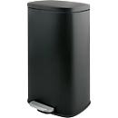 SPIRELLA Treteimer AKIRA, 50 Liter, Tretmechanismus, B 297 x L 427 x H 643 mm, schwarz