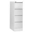 SSI Schäfer Hängeregisterschrank H24ES, 1-bahnig, 4 Schübe, 425 x 600 x 1350 mm, lichtgrau