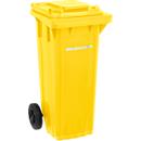 SSI Schäfer Poubelle PRO 80 WAVE, 80 l, mobile, jaune