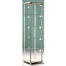 Staande presentatievitrine Forum II, bxdxh 430 x 430 x 1760 mm