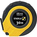 STABILA Kapselbandmaß LBM 2000, Glasfaserband 30m x 13mm, PC/ABS-Gehäuse, EG III, gelb