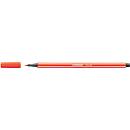 STABILO® Fasermaler Pen 68, rot, 10 Stück