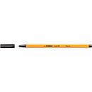 STABILO fineliner Point 88, 10 piezas, negro