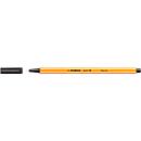 STABILO fineliner Point 88, 10 piezas, negro